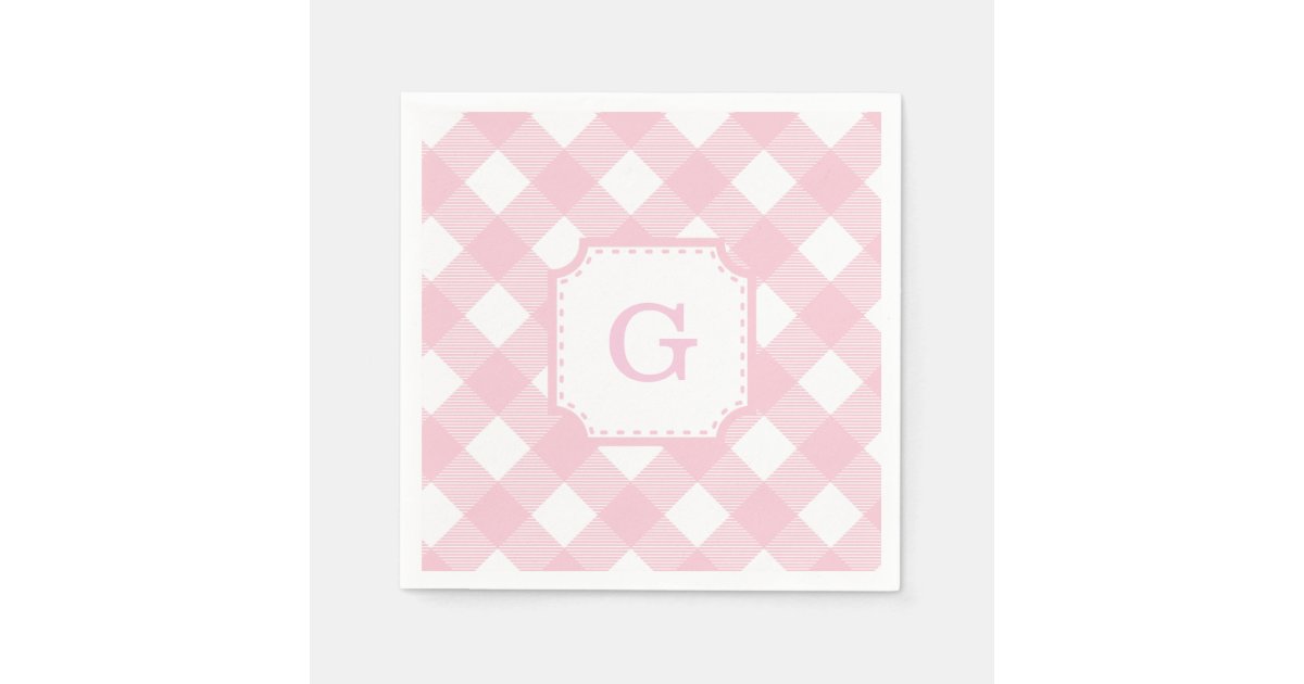 Pink Pattern Paper Napkins | pink gingham checkered pattern paper napkin zazzle Pink Pattern Paper Napkins | pink gingham checkered pattern paper napkin zazzle