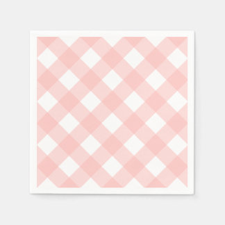 Checkered Napkins Paper
