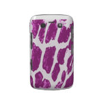 Pink Giraffe Print Blackberry Bold Case