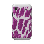 Pink Giraffe Print Samsung Galaxy Case