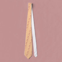 Pink Giraffe Sketch ties