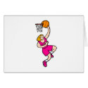 Pink Girl Basketball