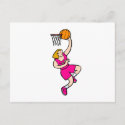 Pink Girl Basketball