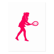 Pink Girl Postcard