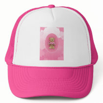 Pink Girl Teddy Bear hats