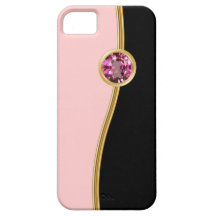 Pink Girly Jewel iPhone Cases iPhone 5 Cases