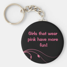 Pink Girly Keychains