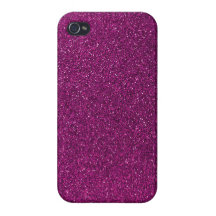 Pink Glitter iPhone 4/4S Case