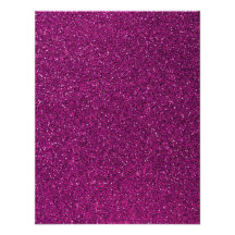 Pink Glitter Personalized Announcements