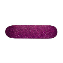 Pink Glitter Skateboard