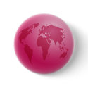 Pink Globe buttons