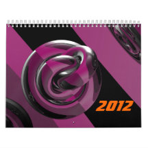 Pink & glossy calendar