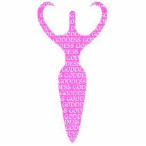 Pink goddess photo sculptures