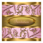 Pink Gold All Occasion Party Invitations