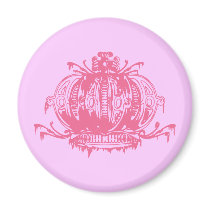 Pink Gothic Lolita Decayed Crown magnets