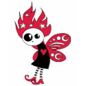 Pink Gothic Xmas Fairy t-shirts