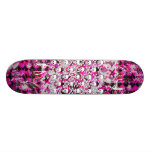 Pink Graffiti Skulls Deck Skate Decks