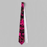 Pink Graffiti Stars ties