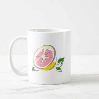 Pink Grapefruit mug