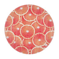 Pink grapefruit slices