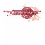 Pink Graphic Circle Tennessee T-Shirt