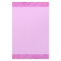 Pink Grass Personalized Stationery