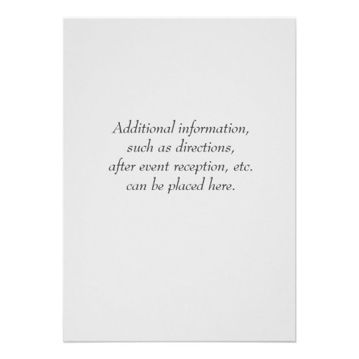 Pink Gray Baptism Christening Announcement