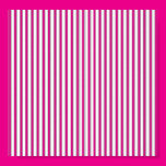 Pink Gray Stripes Posters