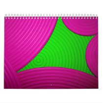 Pink & Green Calendar (July 2010 - June 2011)