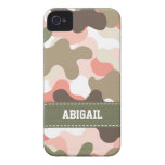 Pink Green Camo iPhone 4 4s Case-Mate Cover iPhone 4 Case-Mate Cases