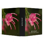 Pink Grevillea Photo Book Binder
