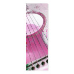 pink guitar n green Bookmarks Business Card