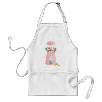 Pink Gumball Machine Apron