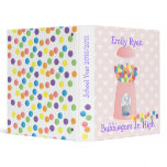 Pink Gumball Machine binders