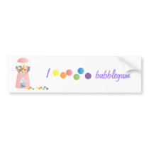 Pink Gumball Machine bumper stickers