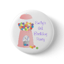 Pink Gumball Machine buttons
