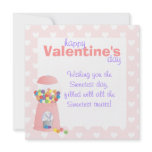 Pink Gumball Machine Invitations
