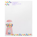 Pink Gumball Machine letterhead