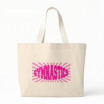 Pink Gymnastics Canvas Bag