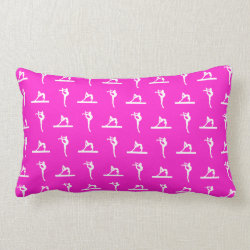 Pink Gymnastics Pillow