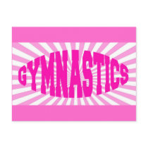 Pink Gymnastics postcards by buffaloflats Pink Gymnastics postcards