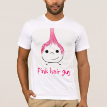 Pink hair guy t-shirts