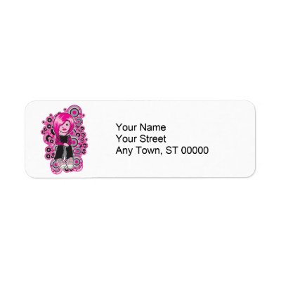 lack and pink hair. pink Girl With Black Hair And Pink Highlights. lack and pink hair. pink