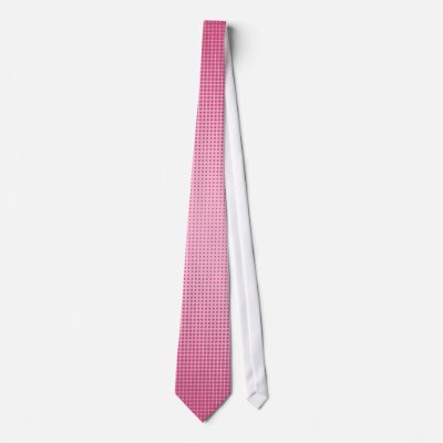 Pink Halftone tie by BluePlanet