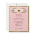 Pink Halloween Ball Costume Party Invitation invitation