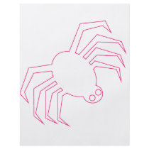 Pink Halloween Spider flyers