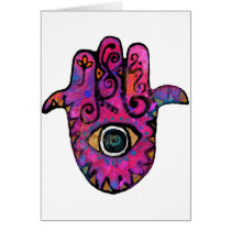 **PINK HAMSA** CARDS