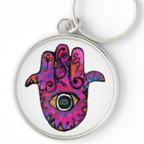 **PINK HAMSA** KEY CHAIN