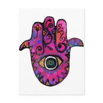 **PINK HAMSA** POST CARD
