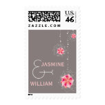 Pink Hanging Origami Balls Lights Wedding Stamps Pink Hanging Origami Balls Lights Wedding Stamps